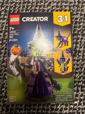 Lego Creator Mystic Witch in Purple with Green Accents